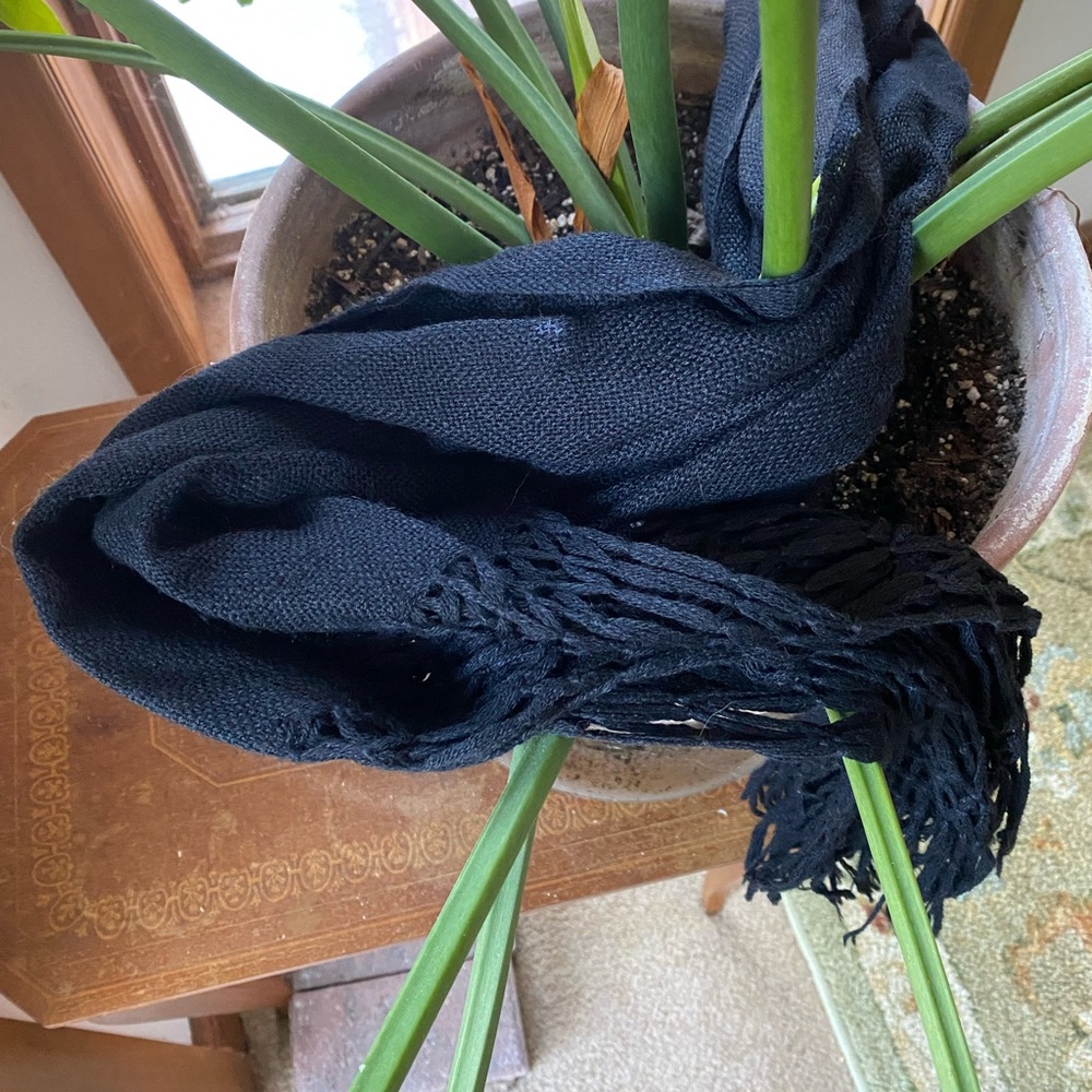 vintage wool scarf